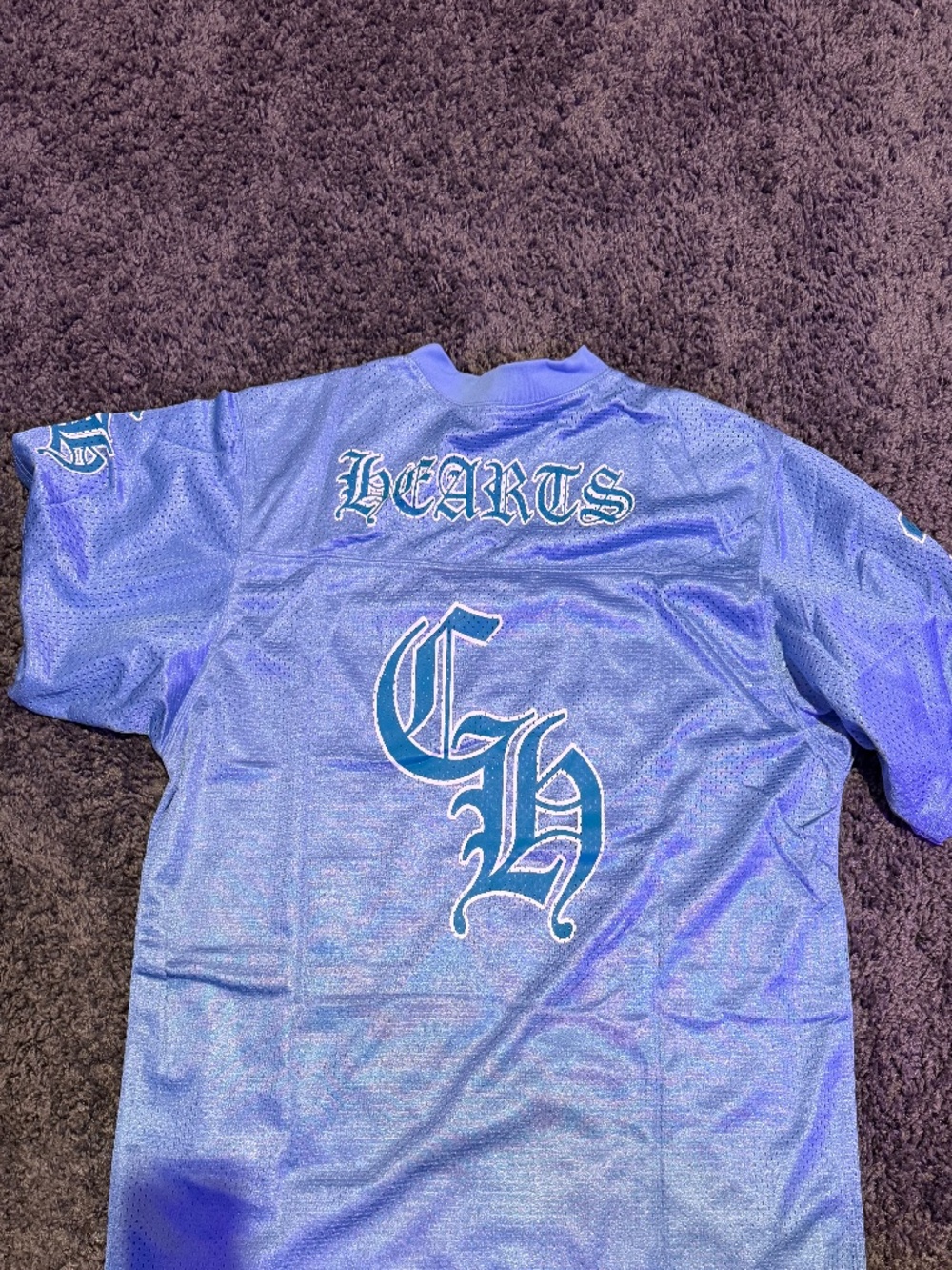 Chrome hearts blue jersey
